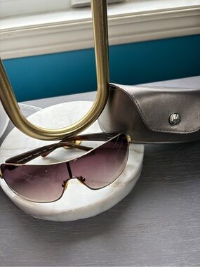 Authentic Michele Women's Gradient Brown Sunglasses